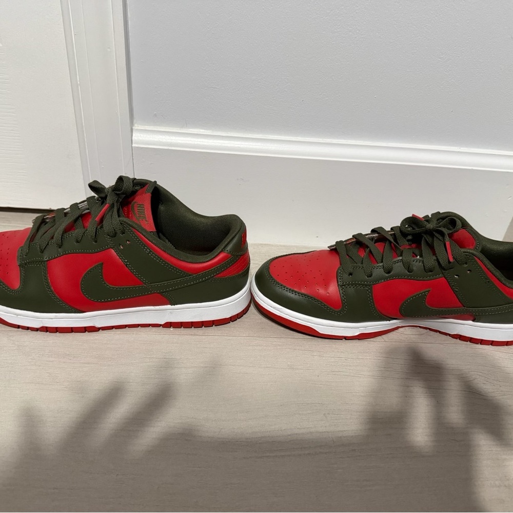 Nike Red and Green Sneakers